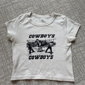 Brandy Melville Cowboys Shirt